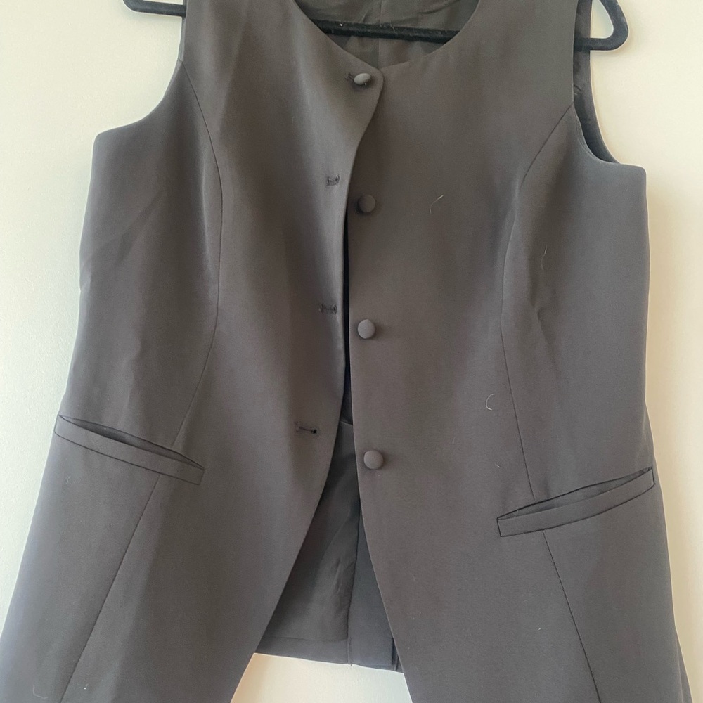 Amazon Women's Dark Gray Buttoned Tunic